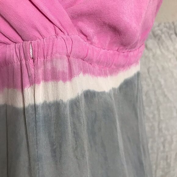 Gypsy 05  100% Silk Tie Dye Maxi Dress  Size XS - Picture 12 of 14